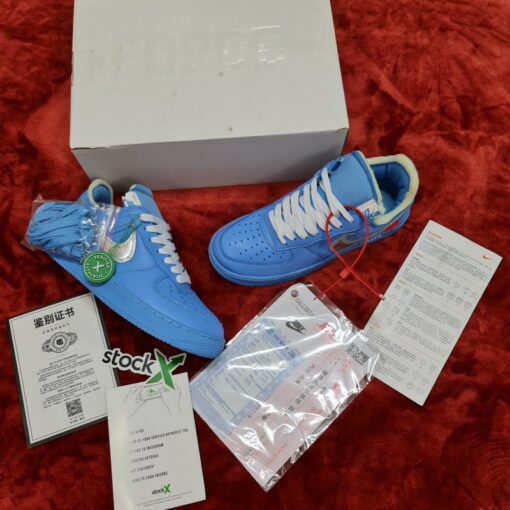 Air force 1 off white blue 11