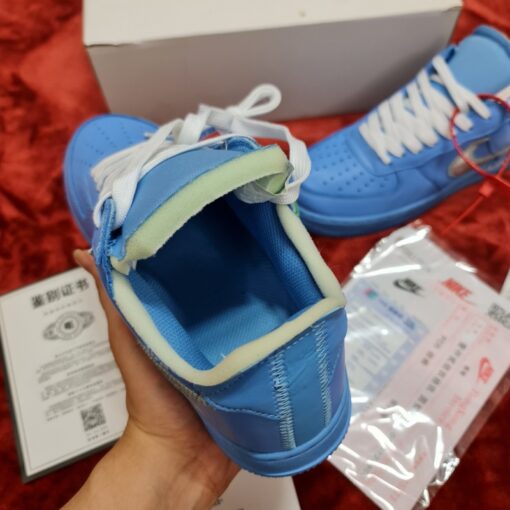 Air force 1 off white blue 3