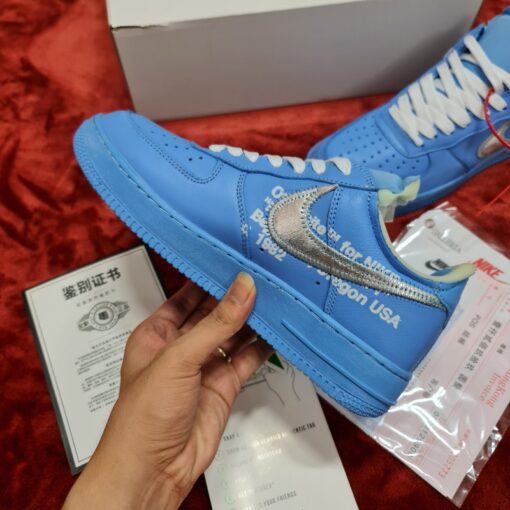 Air force 1 off white blue 5