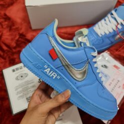 Air force 1 off white blue 8