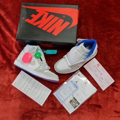 Giay Nike Air Jordan 1 High Zoom Racer Blue