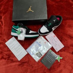 Giay Nike Air Jordan 1 Low Mystic Green