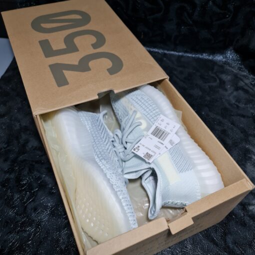 Giay yeezy 350v2 cloud white static 10