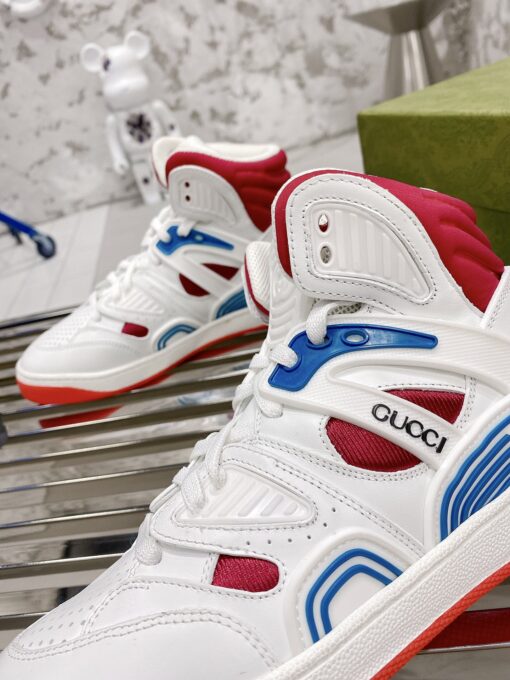 Gucci Basket sneaker white blue 3
