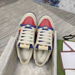 Gucci Screener GG White Red Blue Leather 1