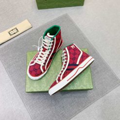 Gucci Tennis 1977 High Top Red 4