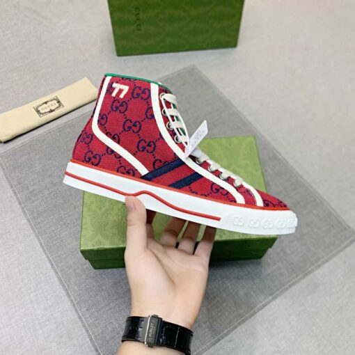 Gucci Tennis 1977 High Top Red
