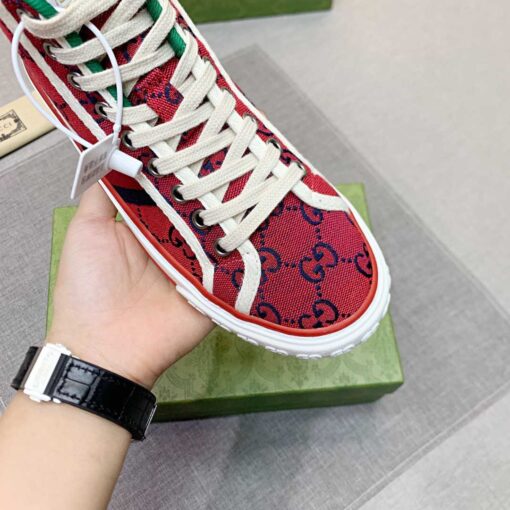 Gucci Tennis 1977 High Top Red 6