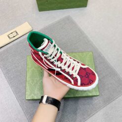 Gucci Tennis 1977 High Top Red 7