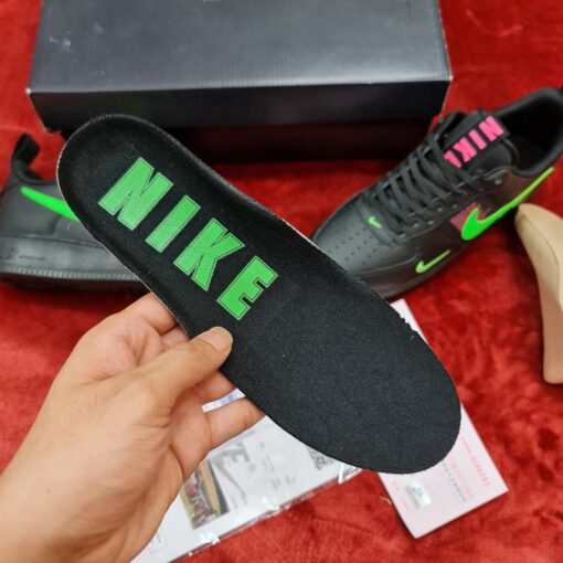 Nike Air Force 1 LV8 Utility Black UL Hyper Pink Scream Green 11