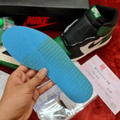 Nike air jordan 1 retro high pin green 11