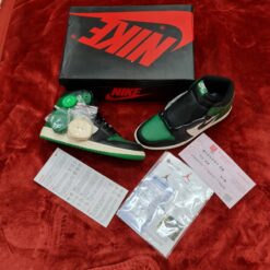 Nike air jordan 1 retro high pin green