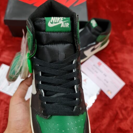 Nike air jordan 1 retro high pin green 3