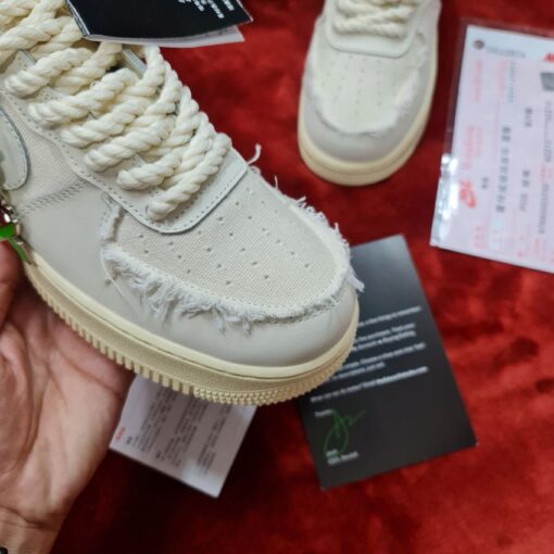 Giay sneaker nam nu air force 1 day thung mau vang be 3