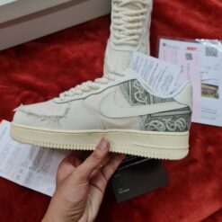 Giay sneaker nam nu air force 1 day thung mau vang be 5